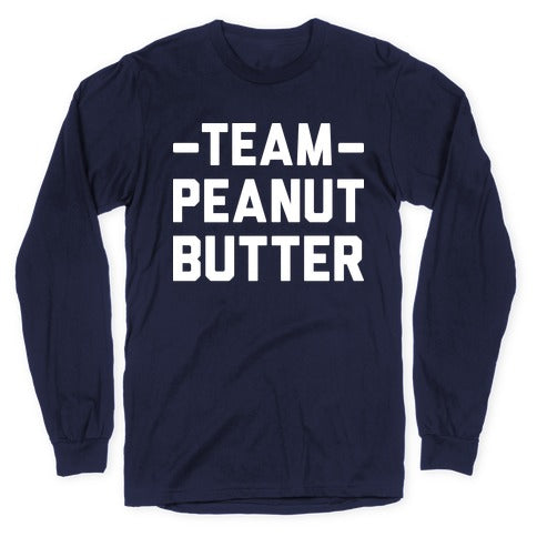 Team Peanut Butter Longsleeve Tee
