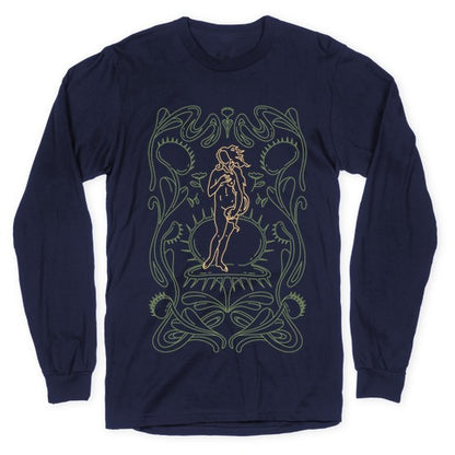 The Birth of Venus Fly Trap Longsleeve Tee