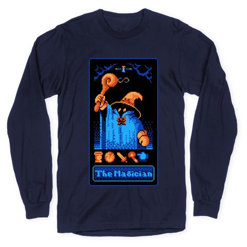 The Black Mage Magician Tarot Longsleeve Tee