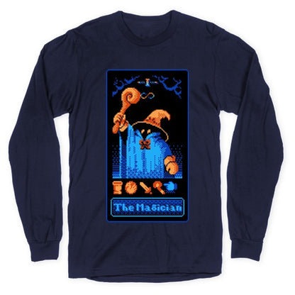 The Black Mage Magician Tarot Longsleeve Tee