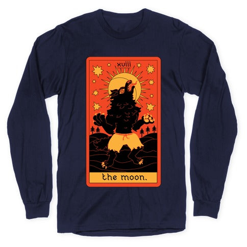 The Moon Werewolf Tarot Longsleeve Tee