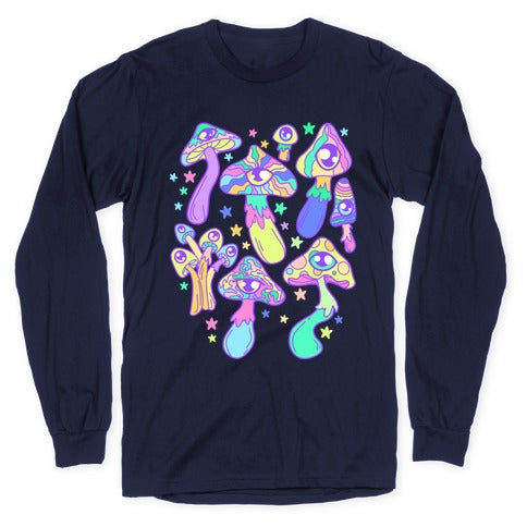 The Mushrooms Have Eyes Longsleeve Tee