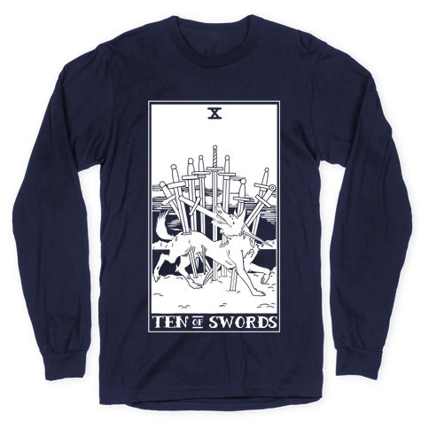 The Ten Of Swords Longsleeve Tee