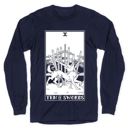 The Ten Of Swords Longsleeve Tee
