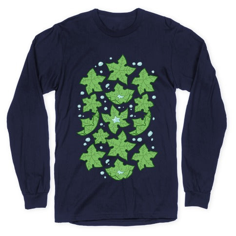 Tree Star Pattern Longsleeve Tee