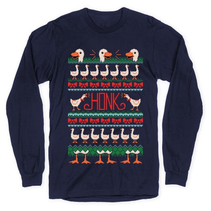 Ugly Goose Sweater Longsleeve Tee
