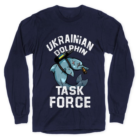 Ukrainian Dolphin Task Force Longsleeve Tee