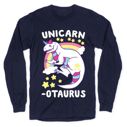 Unicarnotaurus - Unicorn Carnotaurus  Longsleeve Tee