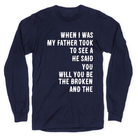 When I Was a Young Boy (1 of 2 pair) Longsleeve Tee