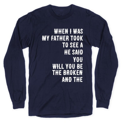 When I Was a Young Boy (1 of 2 pair) Longsleeve Tee