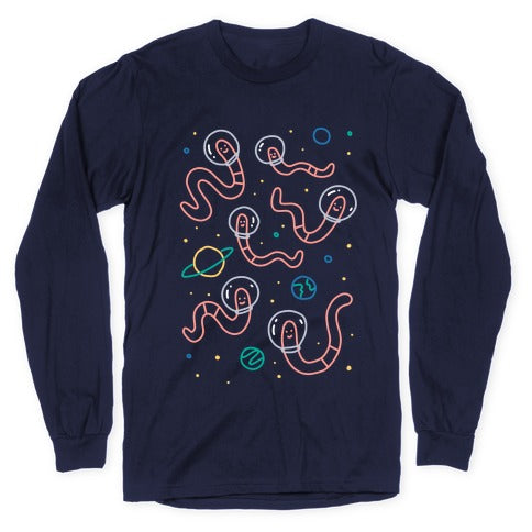 Worms In Space Longsleeve Tee