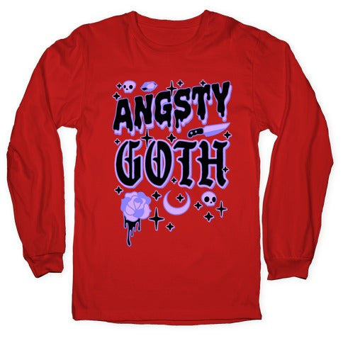 Angsty Goth  Longsleeve Tee