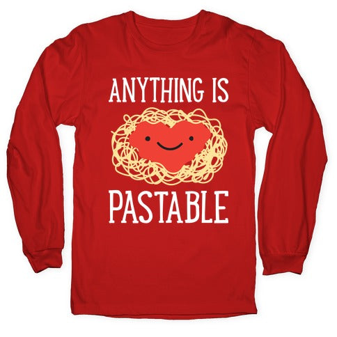 Anything Is Pastable Longsleeve Tee