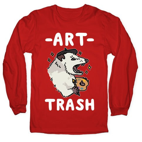 Art Trash Possum Longsleeve Tee