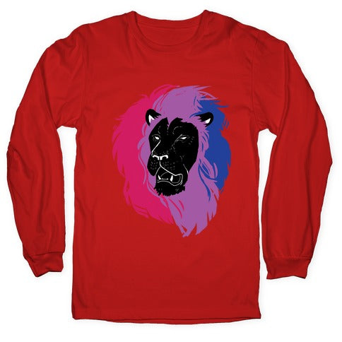 Bisexual Lion Pride Longsleeve Tee