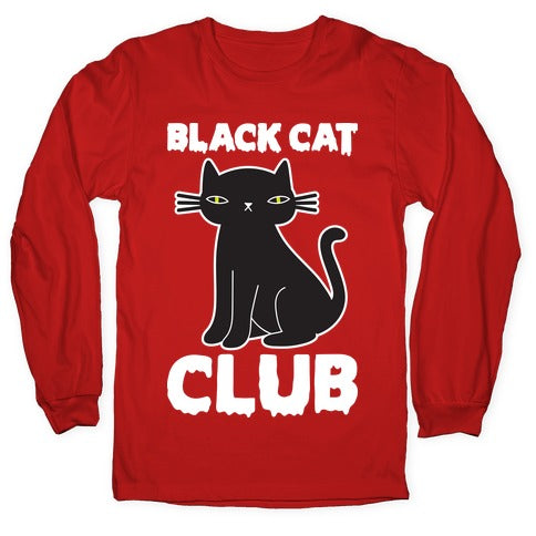Black Cat Club Longsleeve Tee