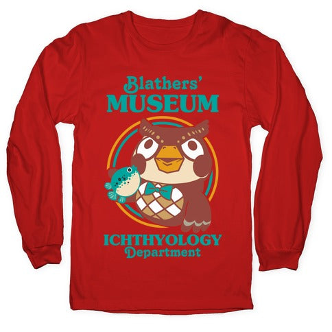 Blathers' Museum Ichthyology Department Longsleeve Tee
