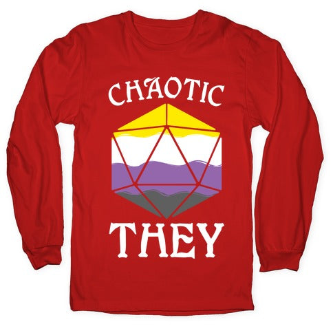 Chaotic They Longsleeve Tee