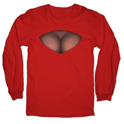 Cleavage Window Longsleeve Tee