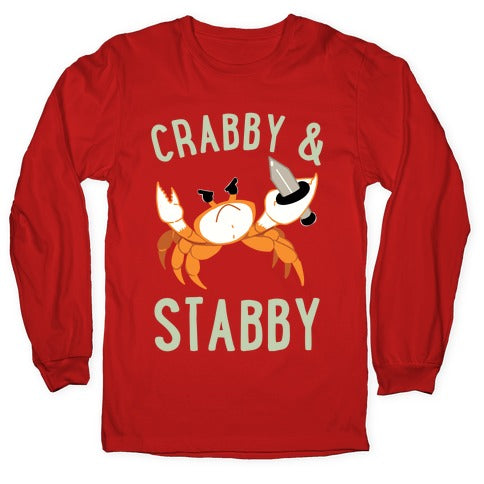 Crabby & Stabby Longsleeve Tee