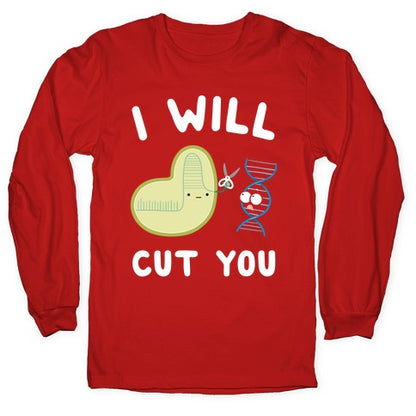 Crispr Will Cut You Longsleeve Tee