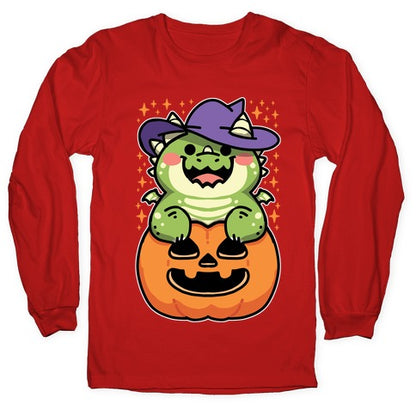 Cute Halloween Dragon Longsleeve Tee