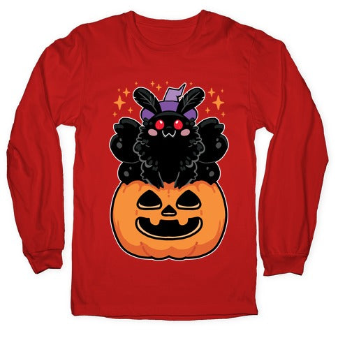 Cute Halloween Mothman Longsleeve Tee