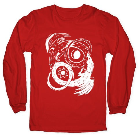 Dark-Light Ouroboros  Longsleeve Tee