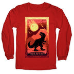Death Dino Tarot Longsleeve Tee