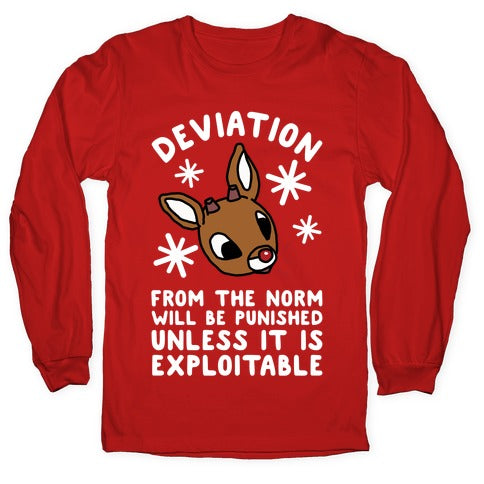 Deviation Rudolf Longsleeve Tee