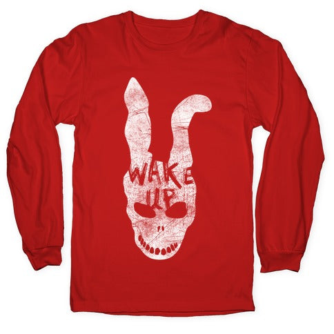 Donnie Darko Wake Up Frank Mask Longsleeve Tee