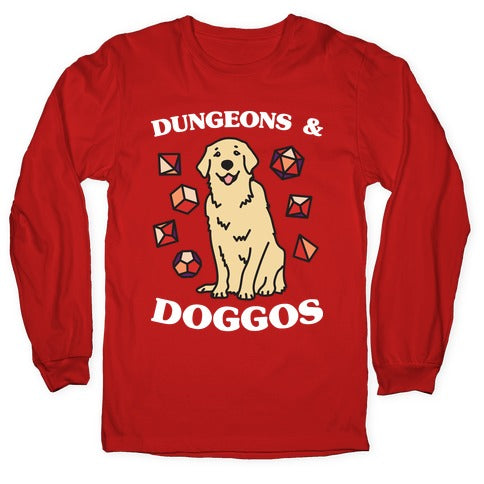 Dungeons & Doggos Longsleeve Tee
