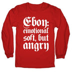 Eboy Definition White Print Longsleeve Tee