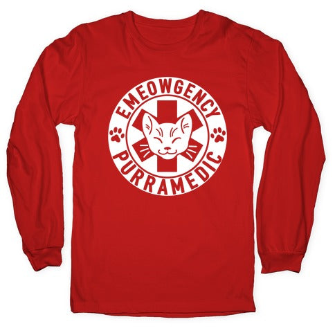 Emeowgency Purramedic Longsleeve Tee