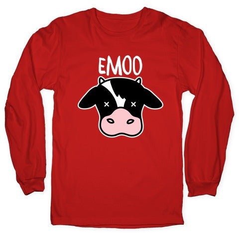 Emoo Emo Cow Longsleeve Tee