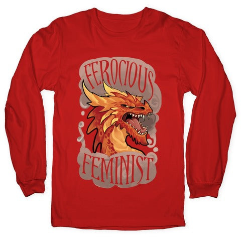 Ferocious Feminist Longsleeve Tee
