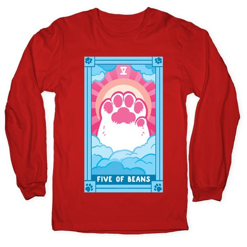 Five of Beans Longsleeve Tee