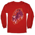 Floral Tiger  Longsleeve Tee