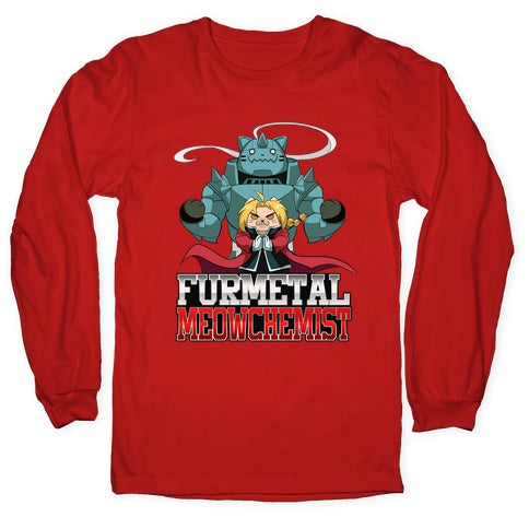 Furmetal Meowchemist Longsleeve Tee