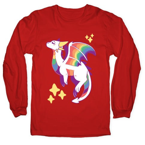 Gay Pride Dragon Longsleeve Tee