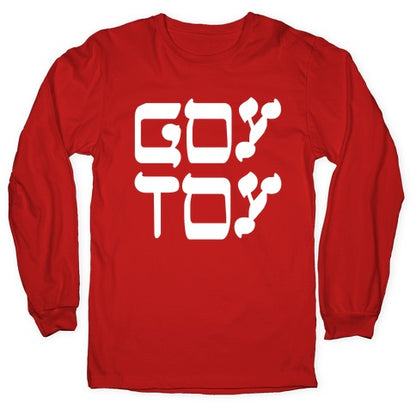 Goy Toy Longsleeve Tee