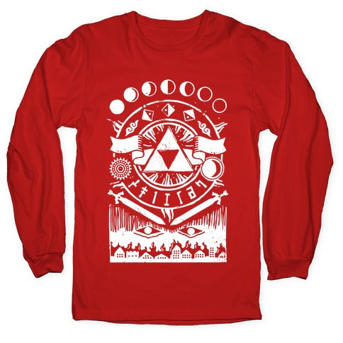 Hyrule Occult Symbols Longsleeve Tee