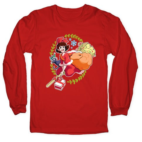 Kiki's Christmas Gift Delivery Longsleeve Tee