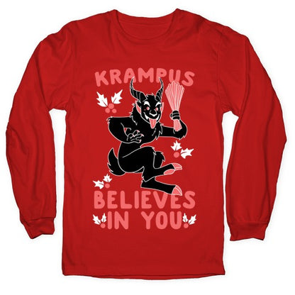 Krampus Believes in You Longsleeve Tee