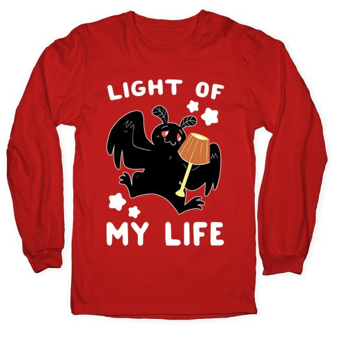 Light of my Life - Mothman and Lamp Longsleeve Tee