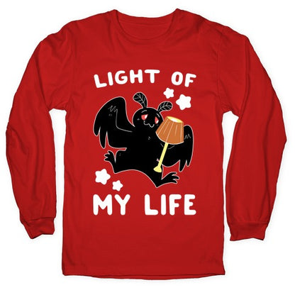 Light of my Life - Mothman and Lamp Longsleeve Tee