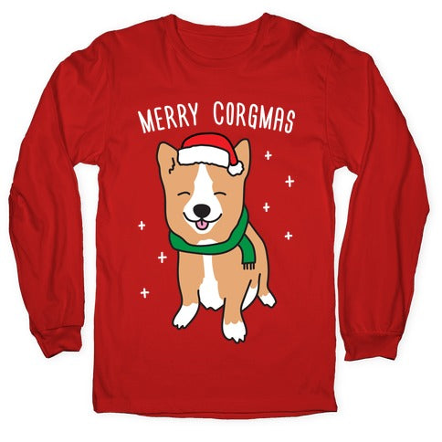 Merry Corgmas Longsleeve Tee