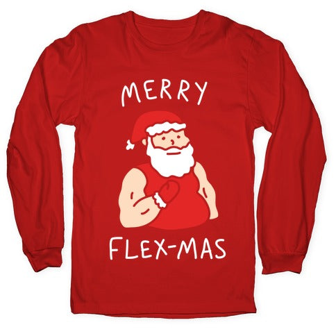 Merry Flex-mas Longsleeve Tee