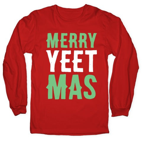 Merry Yeetmas Christmas Longsleeve Tee