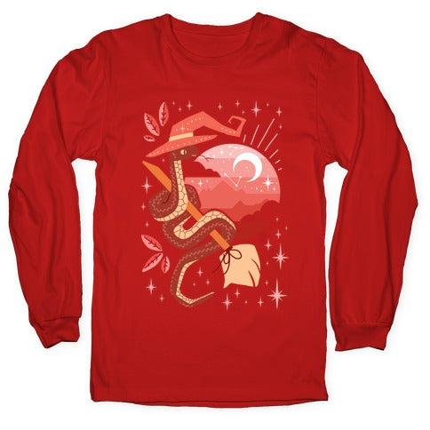 Midcentury Modern Witch Snake Longsleeve Tee